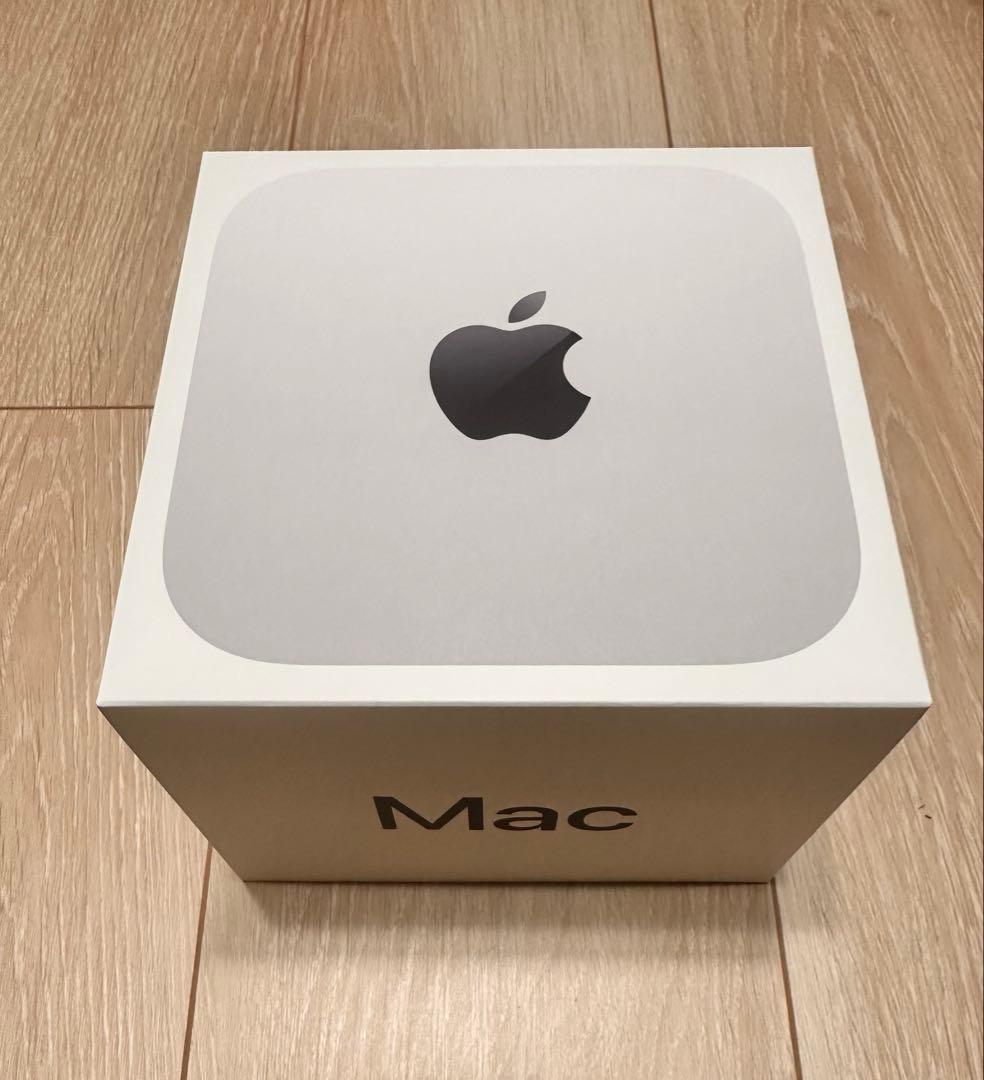 ‼️新品未使用‼️即発送‼️Apple 2024MacminiM4 16GB256GB