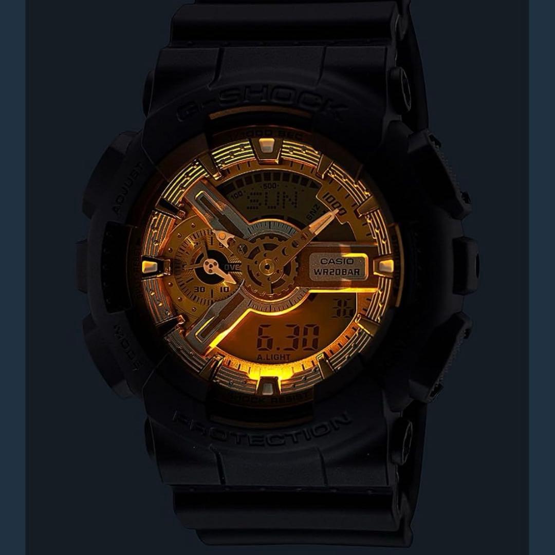 新品未使用　G-SHOCK GA-110CD-1A2JF グリーン/ブラック