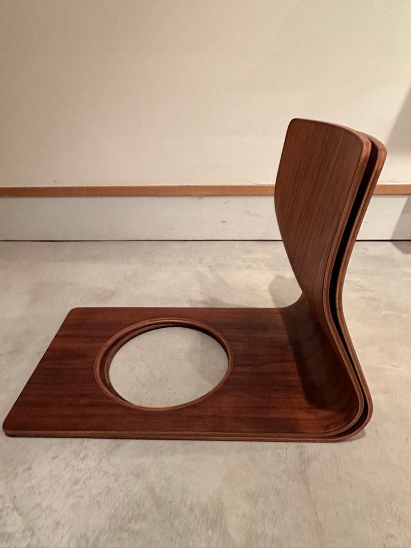 【2脚セット】天童木工 座椅子 TENDO 希少 レア ローズウッド カスタム品