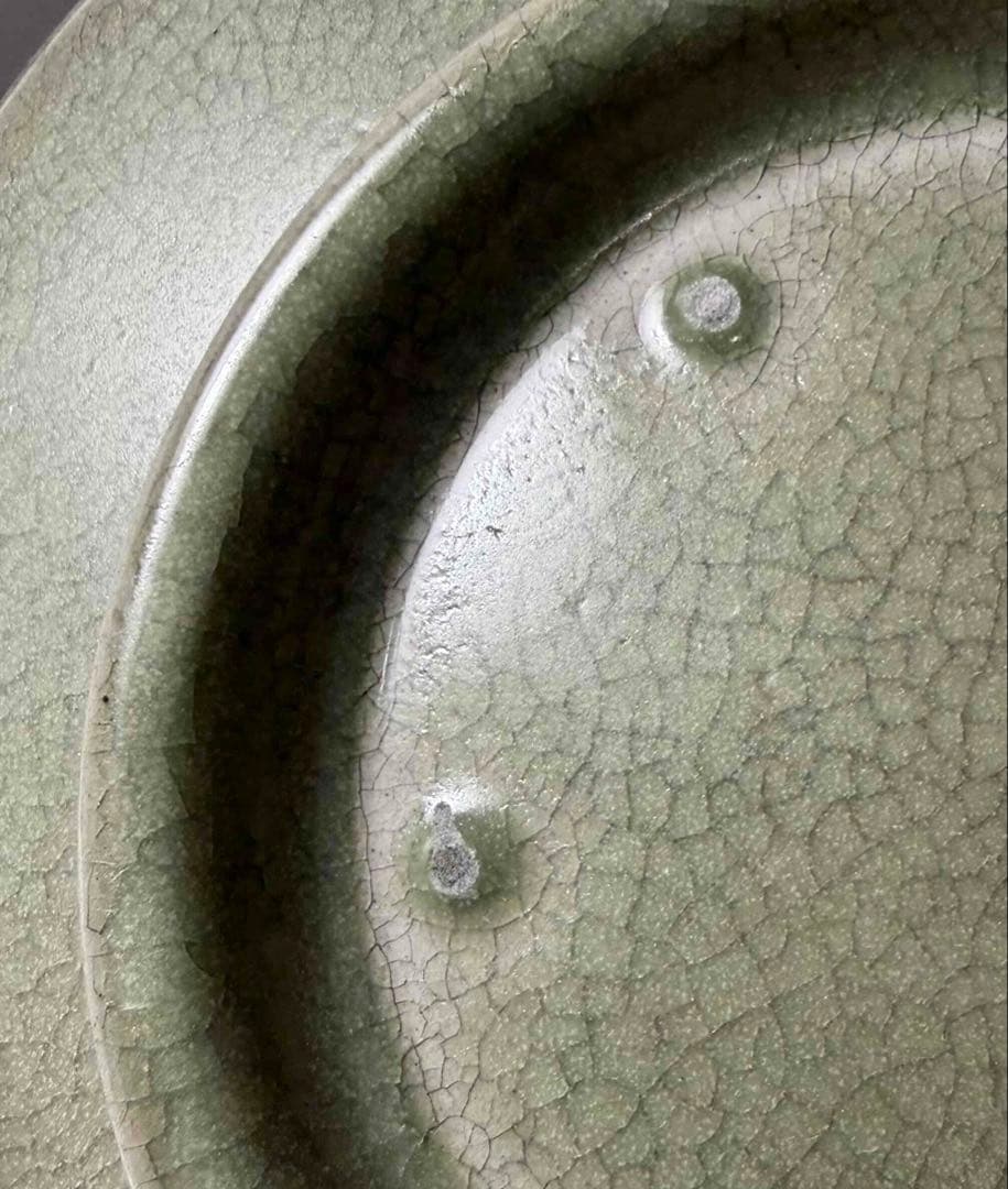 中国 高台付盥形盤(洗筆)　f2260125