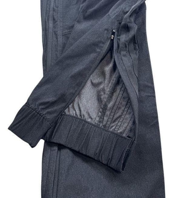 E新品 XLアディダス adidasデニム風 ウーブン セットアップ 上下 黒