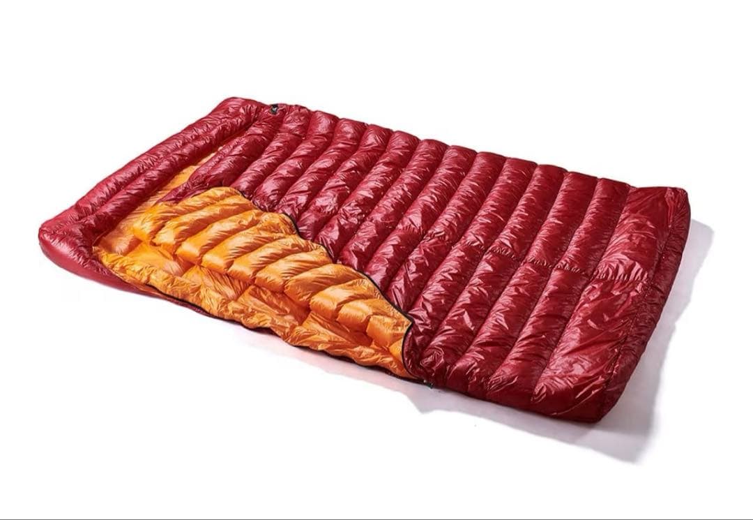 2人用 ナンガ(NANGA) ラバイマーバッグＷ４００ レッド 寝袋