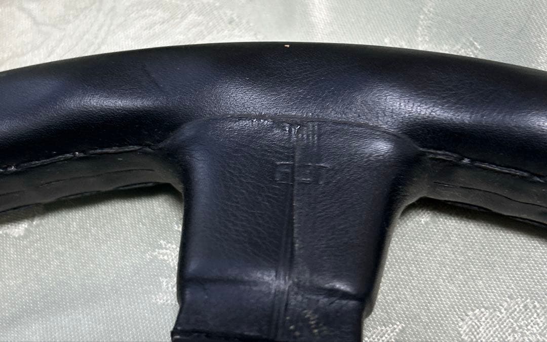 【中古】NARDI ナルディ クラシック ブラックレザー＆ブラックスポーク