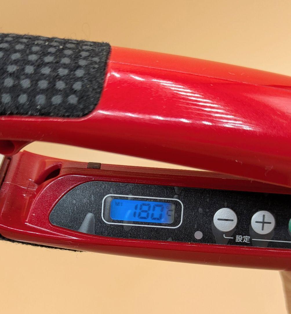 ✴️新品同様✴️PLIA ストレートアイロン レッド