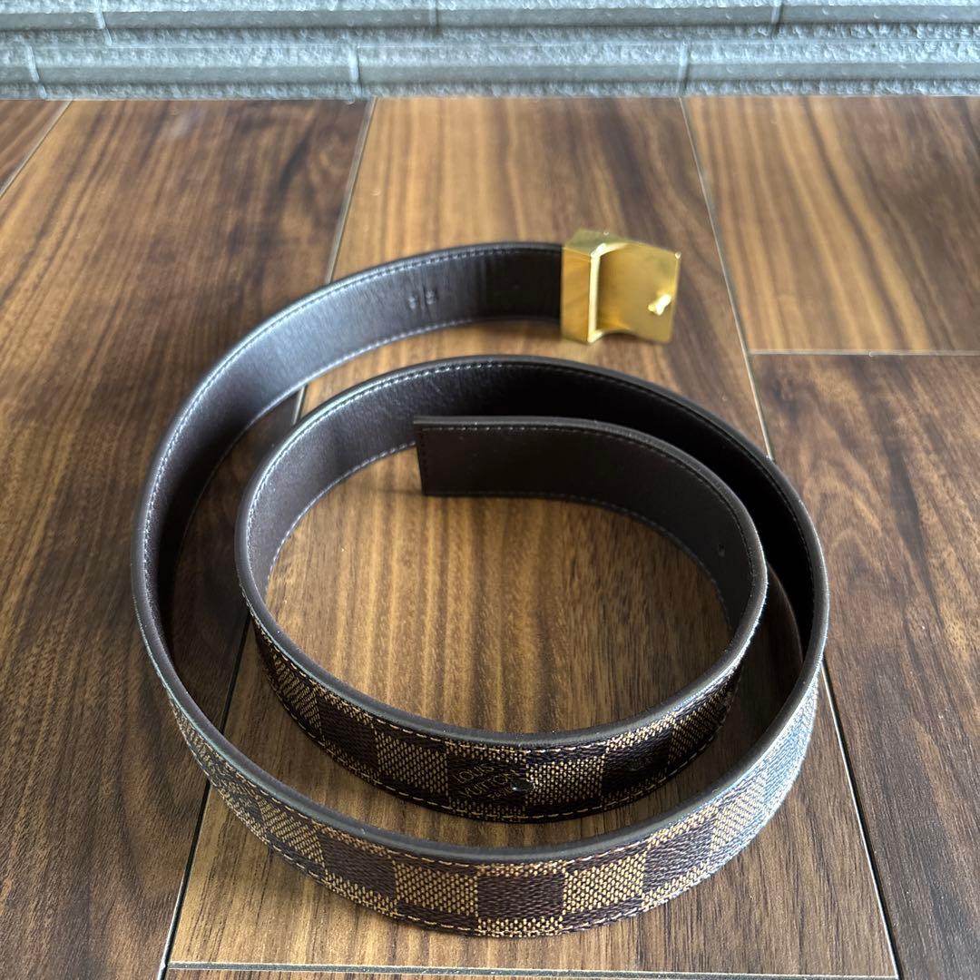 【LOUIS VITTON】ルイヴィトン ダミエ ベルト　85/34