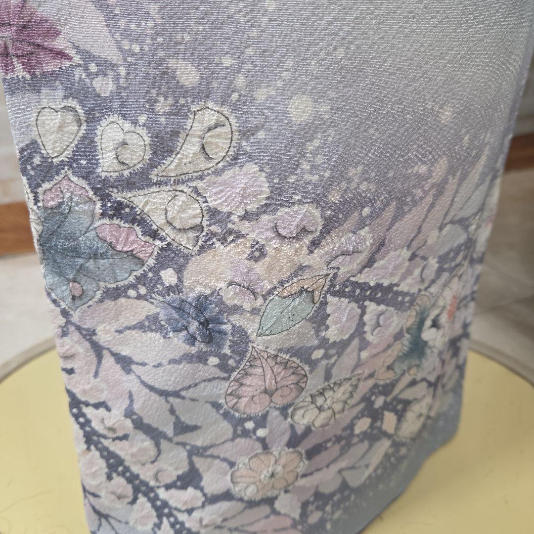 辻ケ花付け下げ訪問着4点フルセット、着物、袋帯、帯締め、帯揚げ