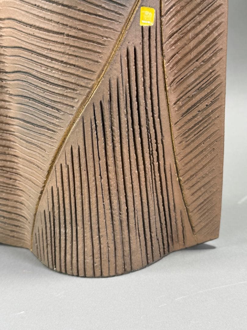 池坊　いけばな　古流　龍生派　小林正明　陶花器　華道具　花瓶　高さ55.5cm