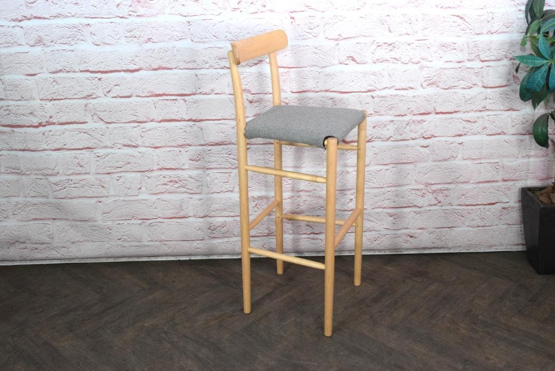 マルニコレクション Lightwood/ライトウッド バースツールHigh　D