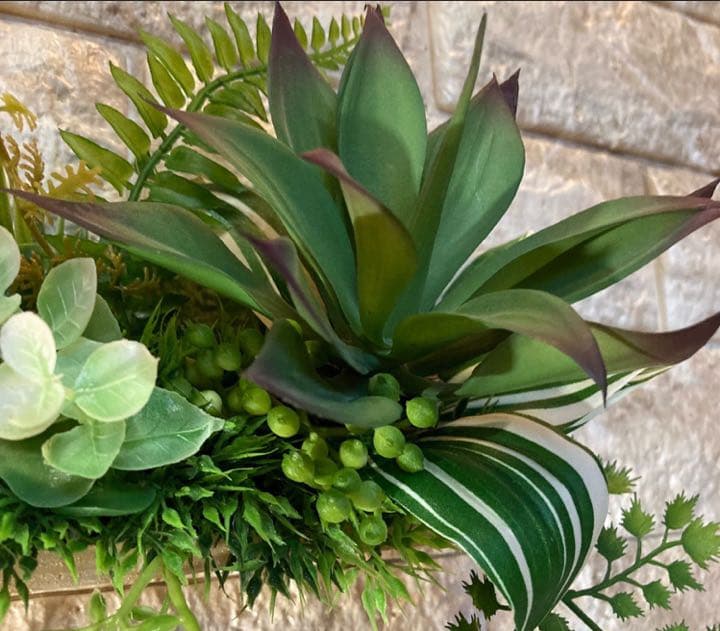 光触媒　人工観葉植物　ウォールグリーン　フェイク　アレンジ40526