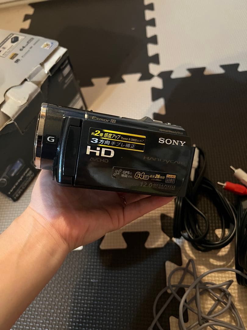 SONY デジタルHD ビデオカメラ CX520V 美品