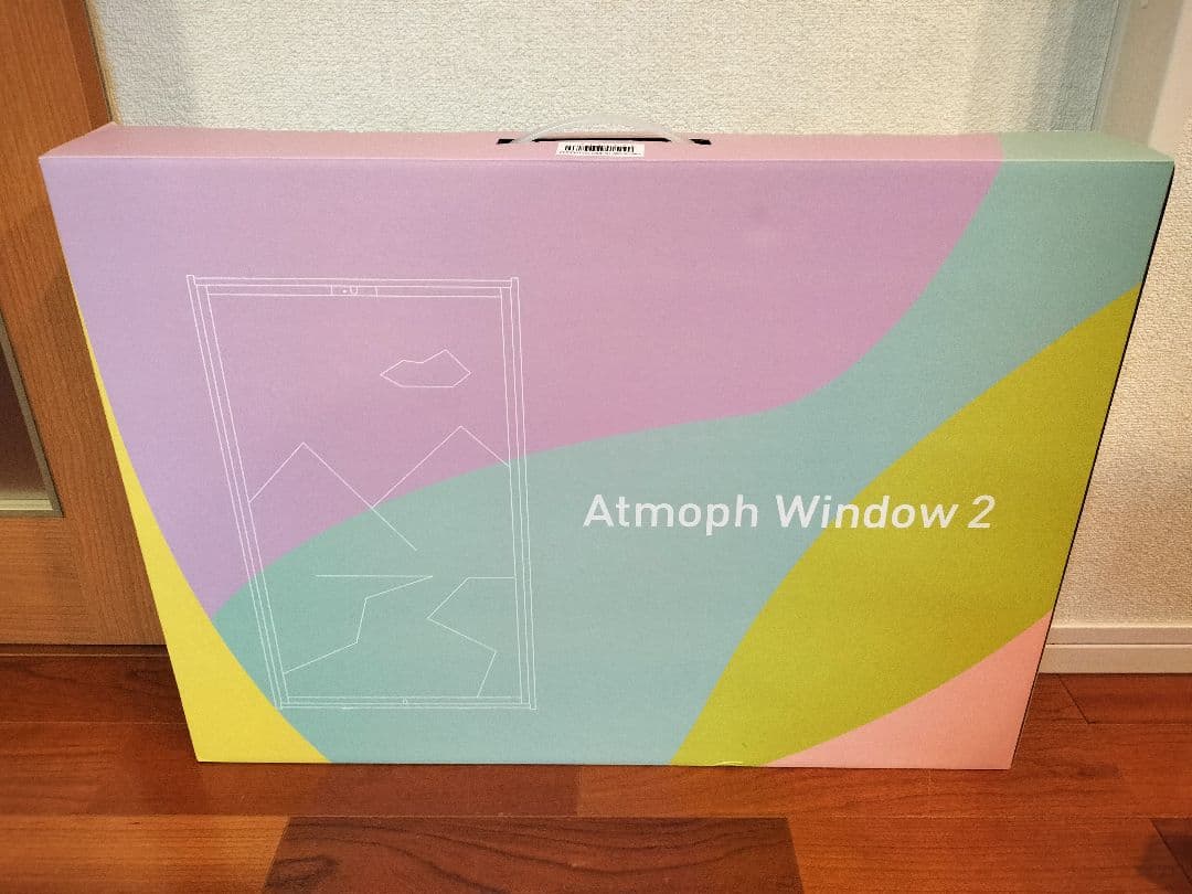 MU Atmoph Window 2 ディスプレイ ウッドフレーム