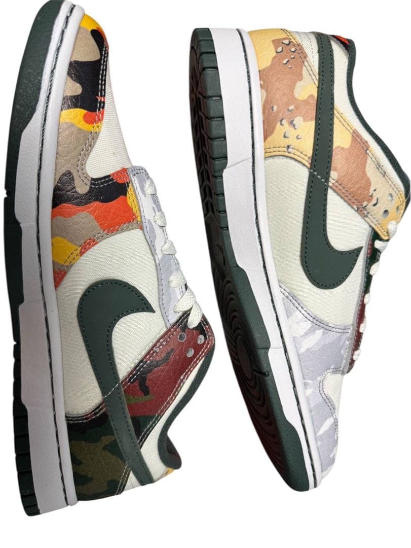 の*み様 SB DUNK Nike DH0957-100 カモフラージュスニーカ