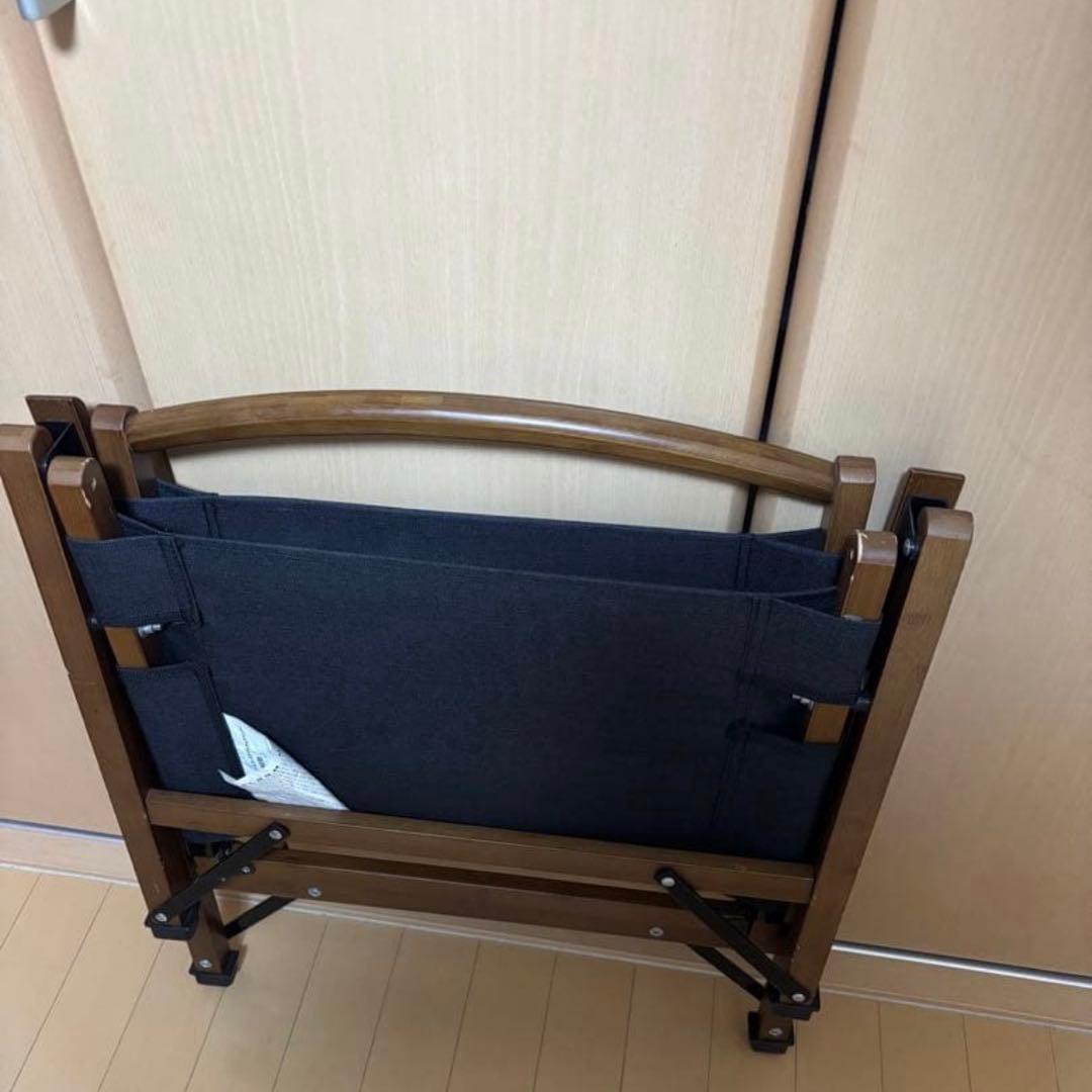 BUNDOK(バンドック) ロースタイル チェア ブラック　2個セット