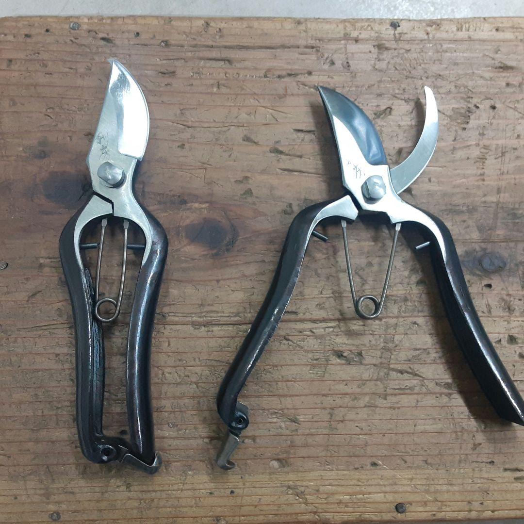 値下げ越後鍛冶職人　利房作最後の剪定鋏