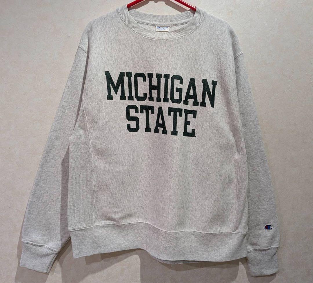 Champion リバースウィーブ スウェット Michigan state