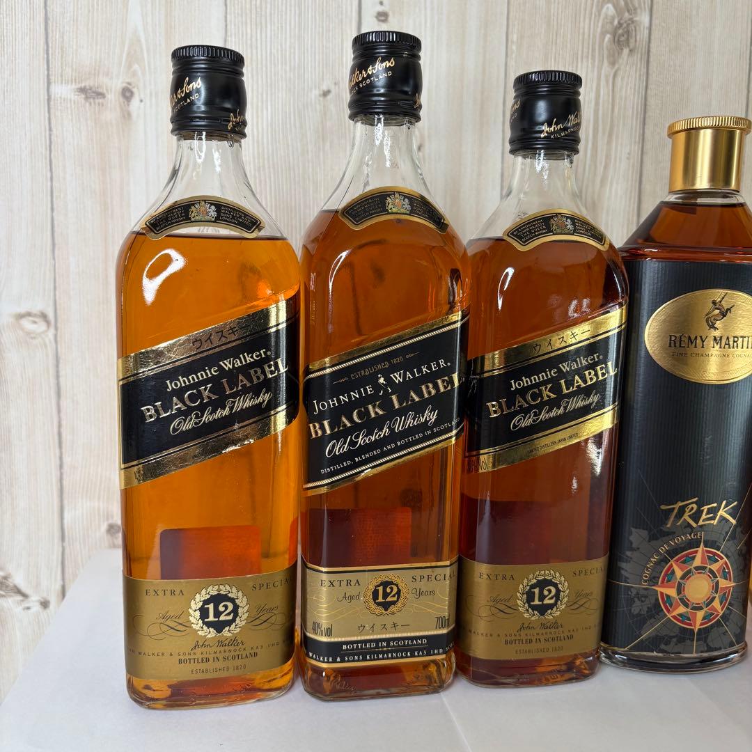 M*A様 ジョニー/サントリーTEK/カミュXO　未開封洋酒セット