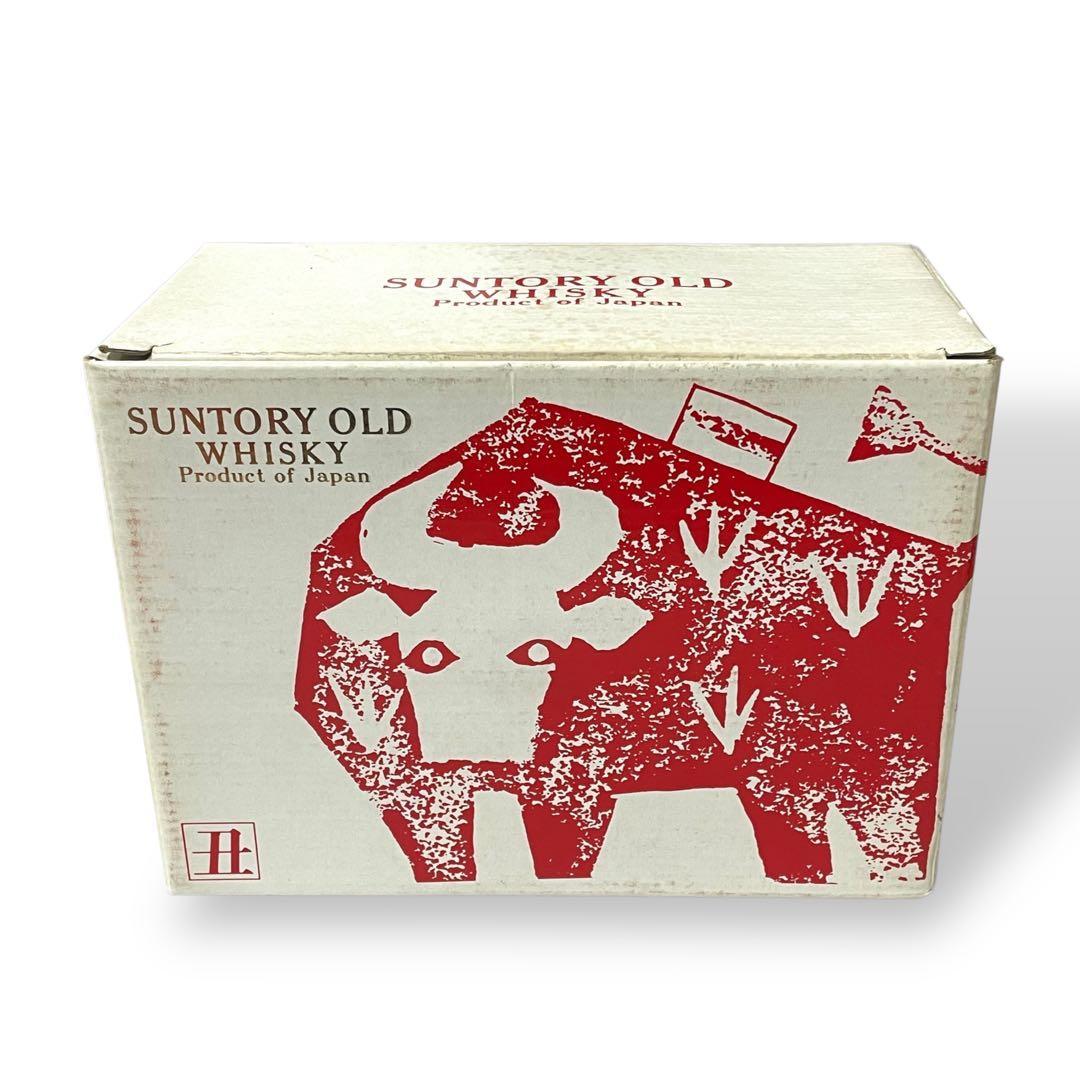 【未開栓】SUNTORY OLD WHISKY 1985 丑B/干支ボトル/陶器