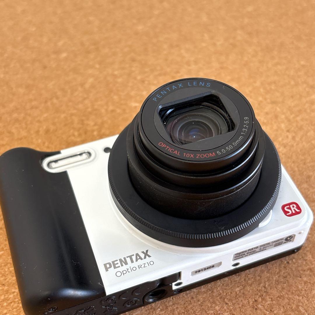 【可愛いすぎるコンデジ】PENTAX optio RZ10 ホワイト