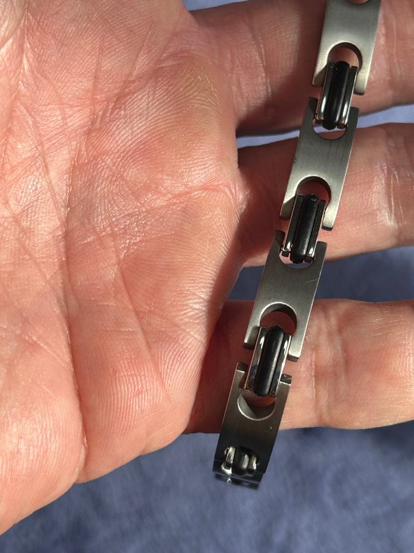 ファイテンハードコートチタンブレス メタックス スリムLサイズ