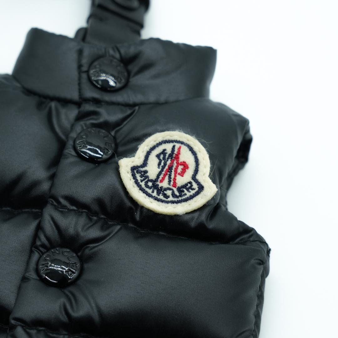 【新品未使用】MONCLER モンクレール ベストキーリング ブラック