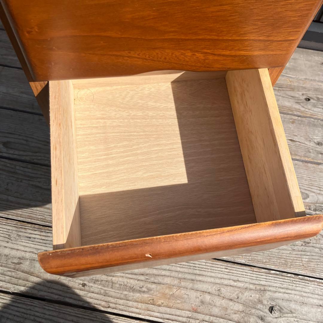 昭和レトロ 古家具 道具箱 木製チェスト 5段 箪笥 タンス 小物入れ 小物収納