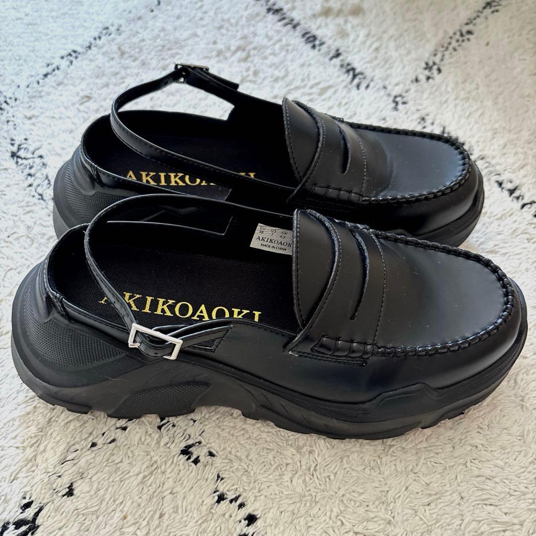 a*i様 AKIKOAOKI ローファー　demi faux leather B