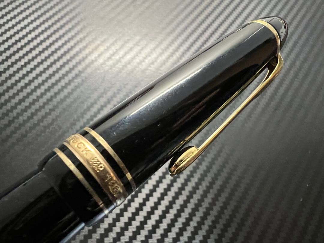 モンブラン 万年筆 極美品 146 14K 全金 EF