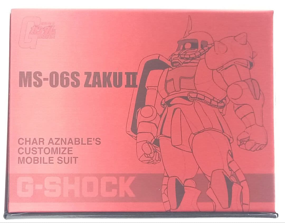 ★非稼働品【G-SHOCK】機動戦士ガンダム MS-06S シャア専用ザク