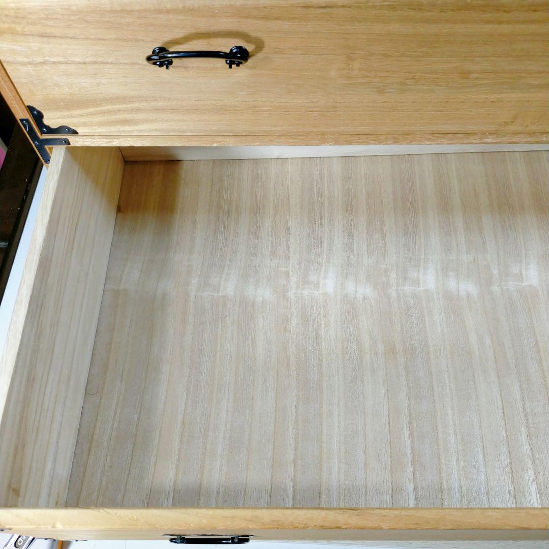 ヴィンテージ 桐箪笥 天然木 整理箪笥 引出収納 木製 和タンス チェスト②