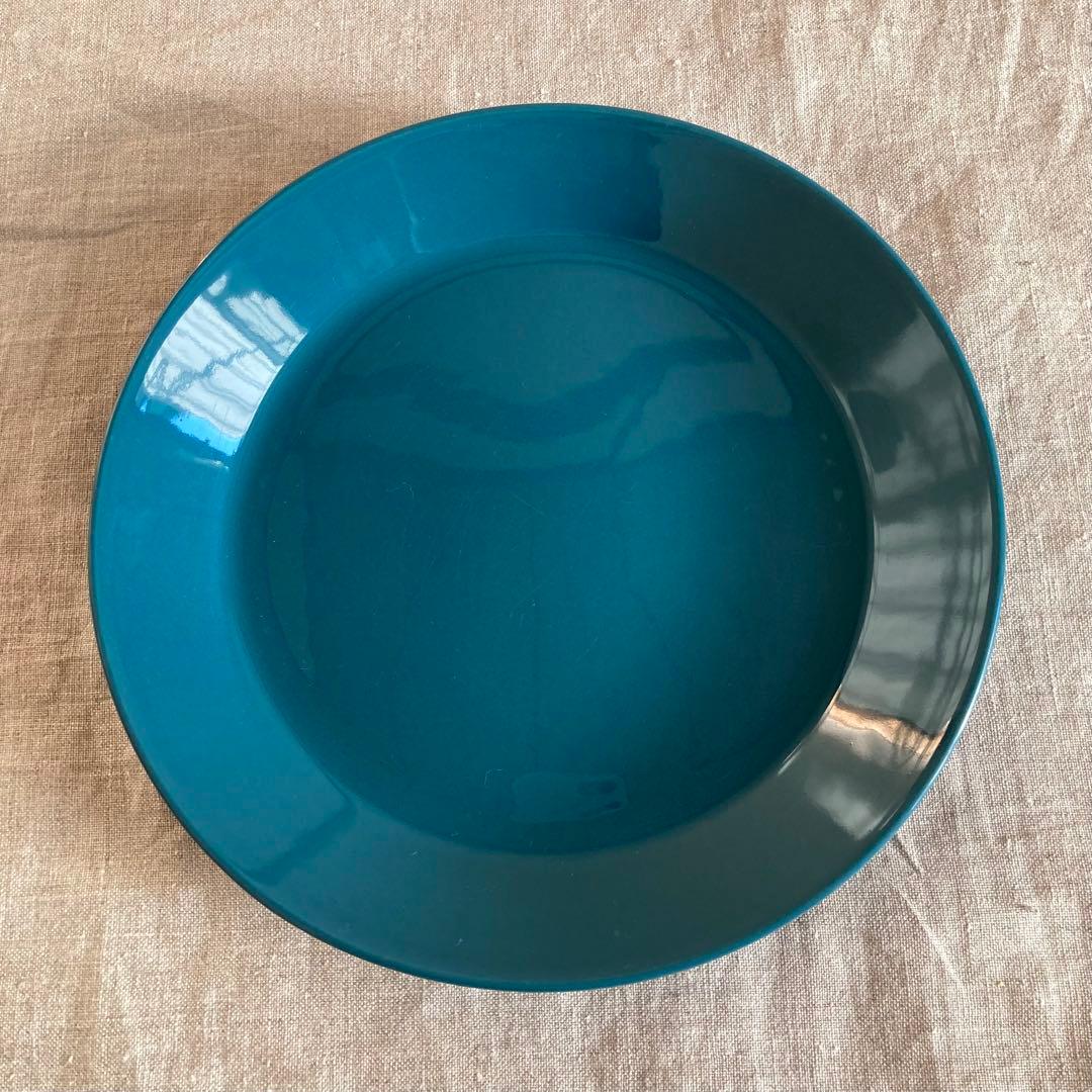 イッタラ　ティーマ　21cm プレート　3枚セット　ライトブルー　ペトロール