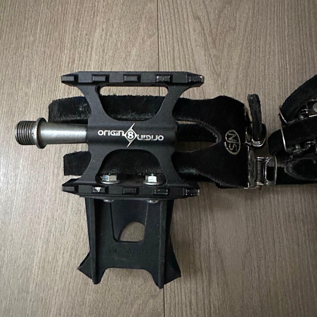 origin8+三ヶ島製作所ストラップ+トゥークリップ　セット
