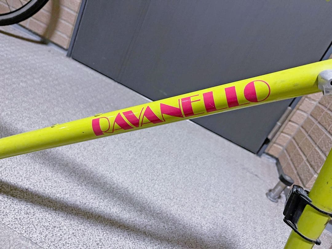 RAVANELLOラバネロ　クロモリロードフレーム＋サドルセット オーダーメイド