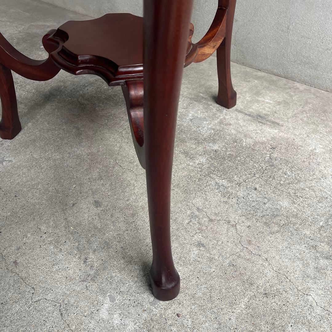 オールドヴィンテージ　イタリア　オケージョナルテーブル　花台　サイドテーブル