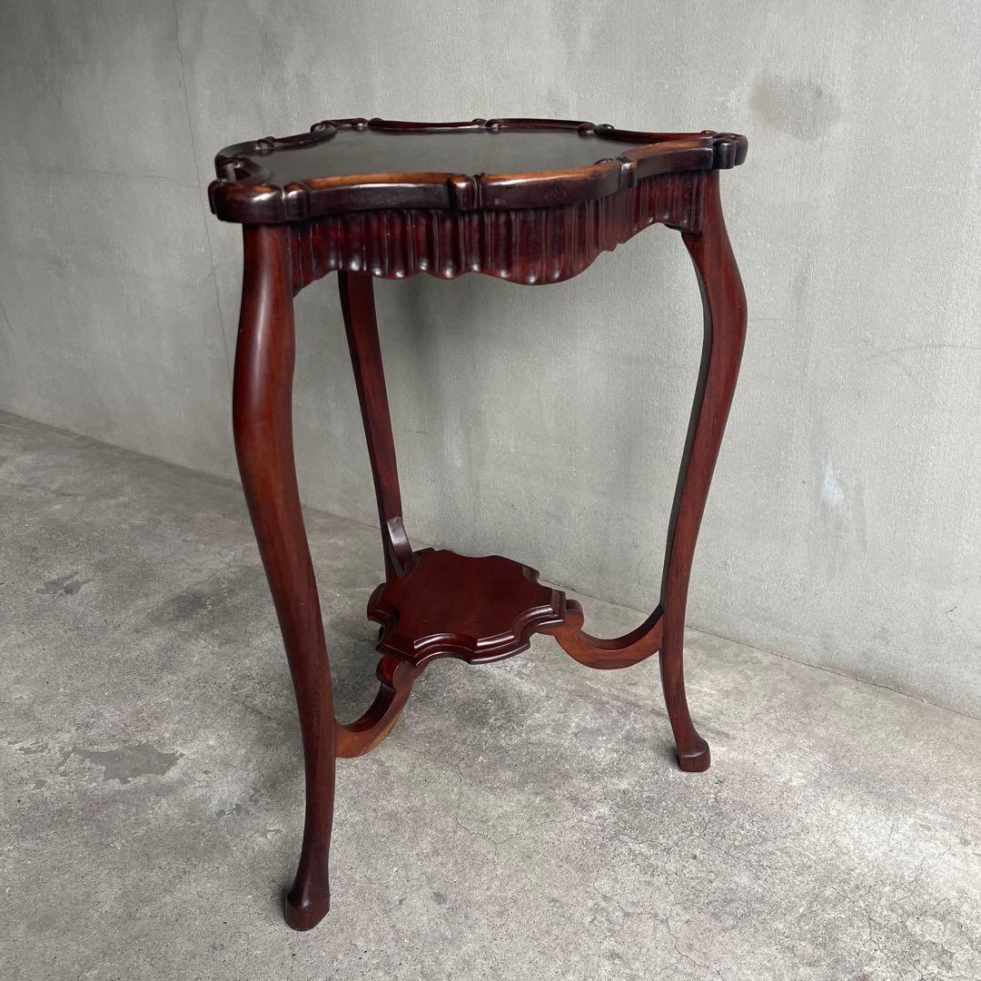 オールドヴィンテージ　イタリア　オケージョナルテーブル　花台　サイドテーブル