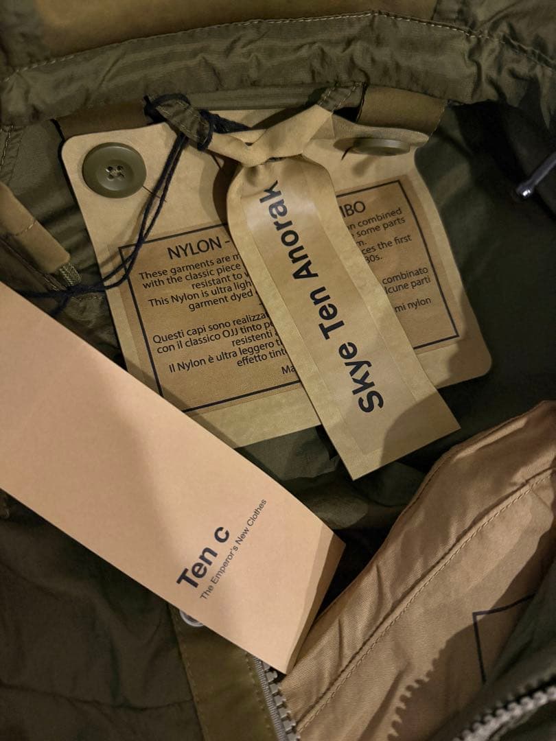 【oasis リアム ギャラガー着用】Ten C skye ten anorak