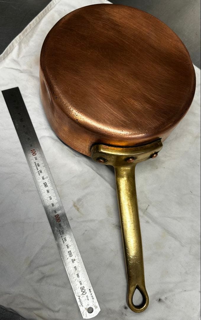 銅製 片手鍋 約21cm 2.4kg以上 純度が高い 金属価格上昇中です