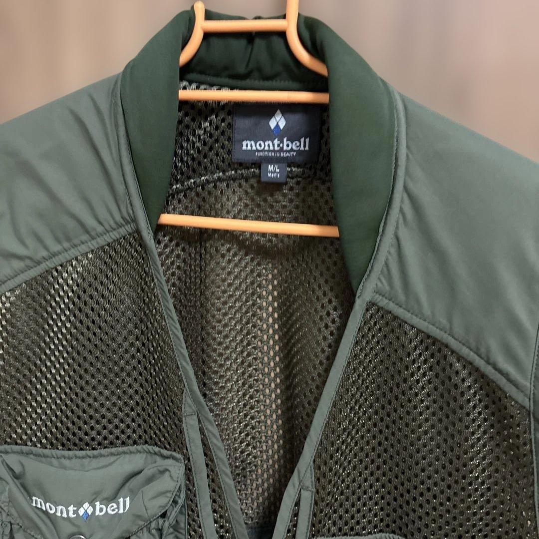 モンベル　ネイチャーガイドベスト　M／L