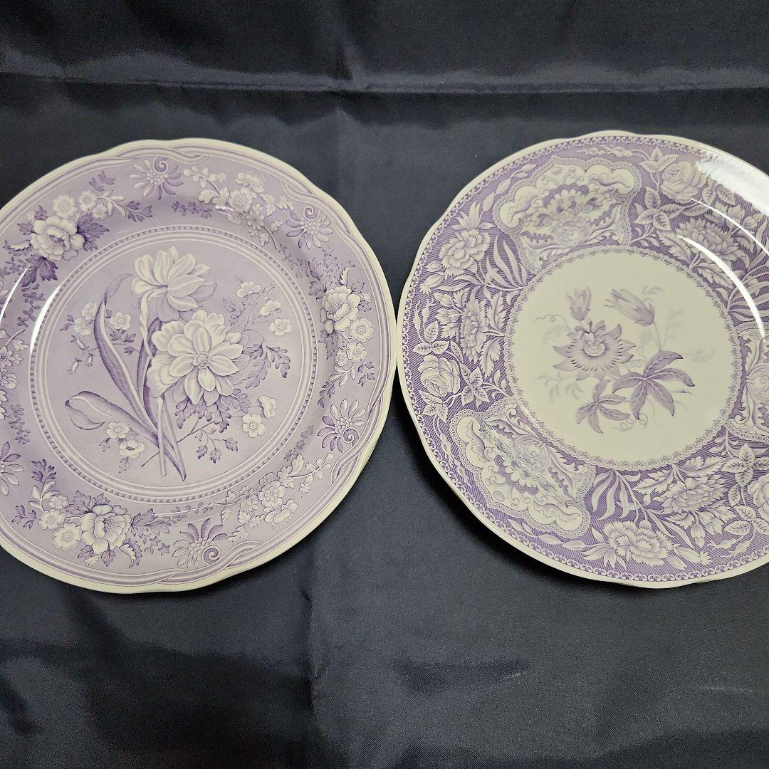 スポード ジョージアンシリーズ ボタニカル フローラル 各3客 ライラック レア