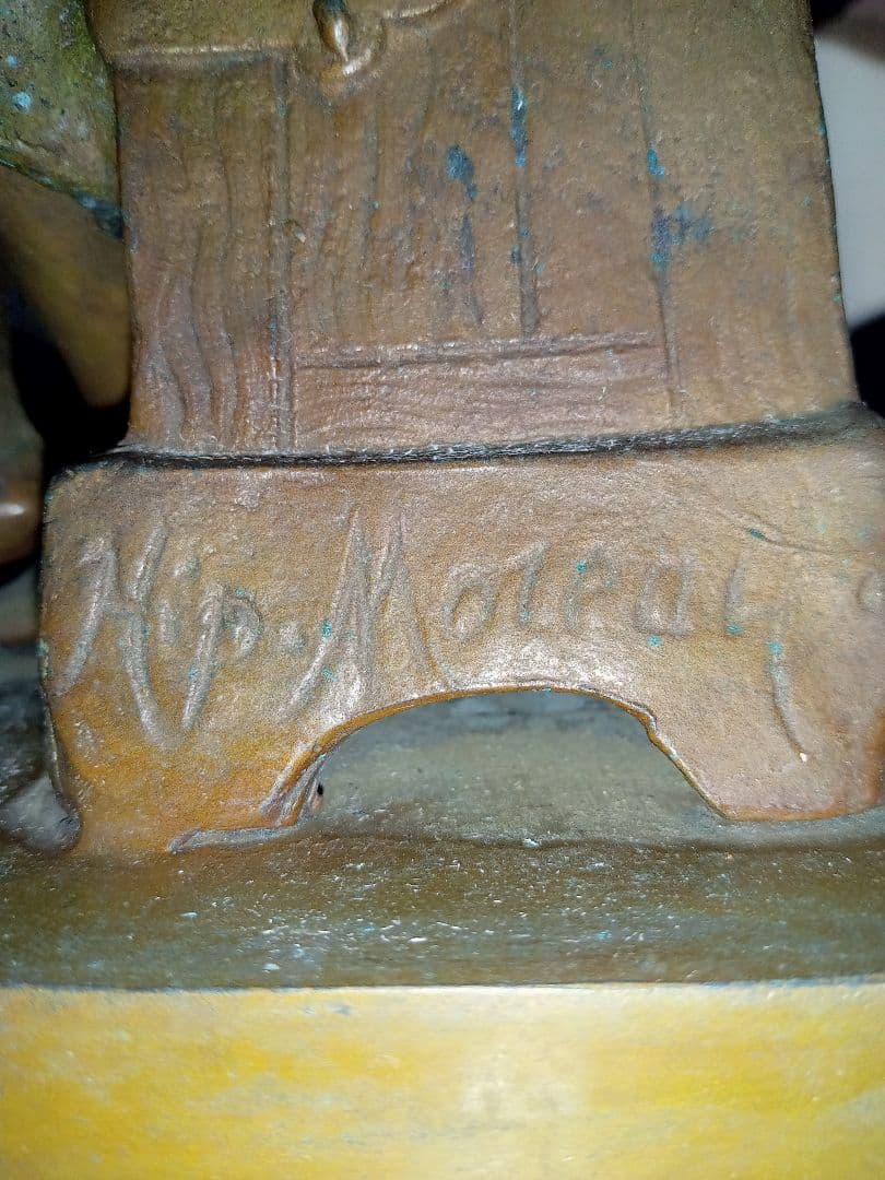 ☆★MIGNON★✩イポリットモロー☆★ブロンズ像★☆