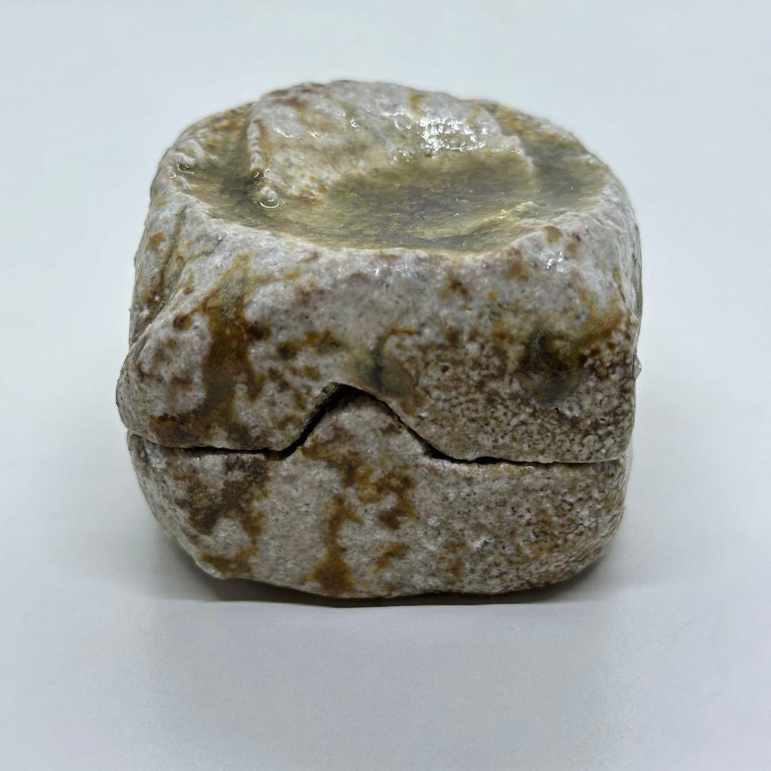 古谷道生 伊賀 伽藍石 香合 合わせ箱