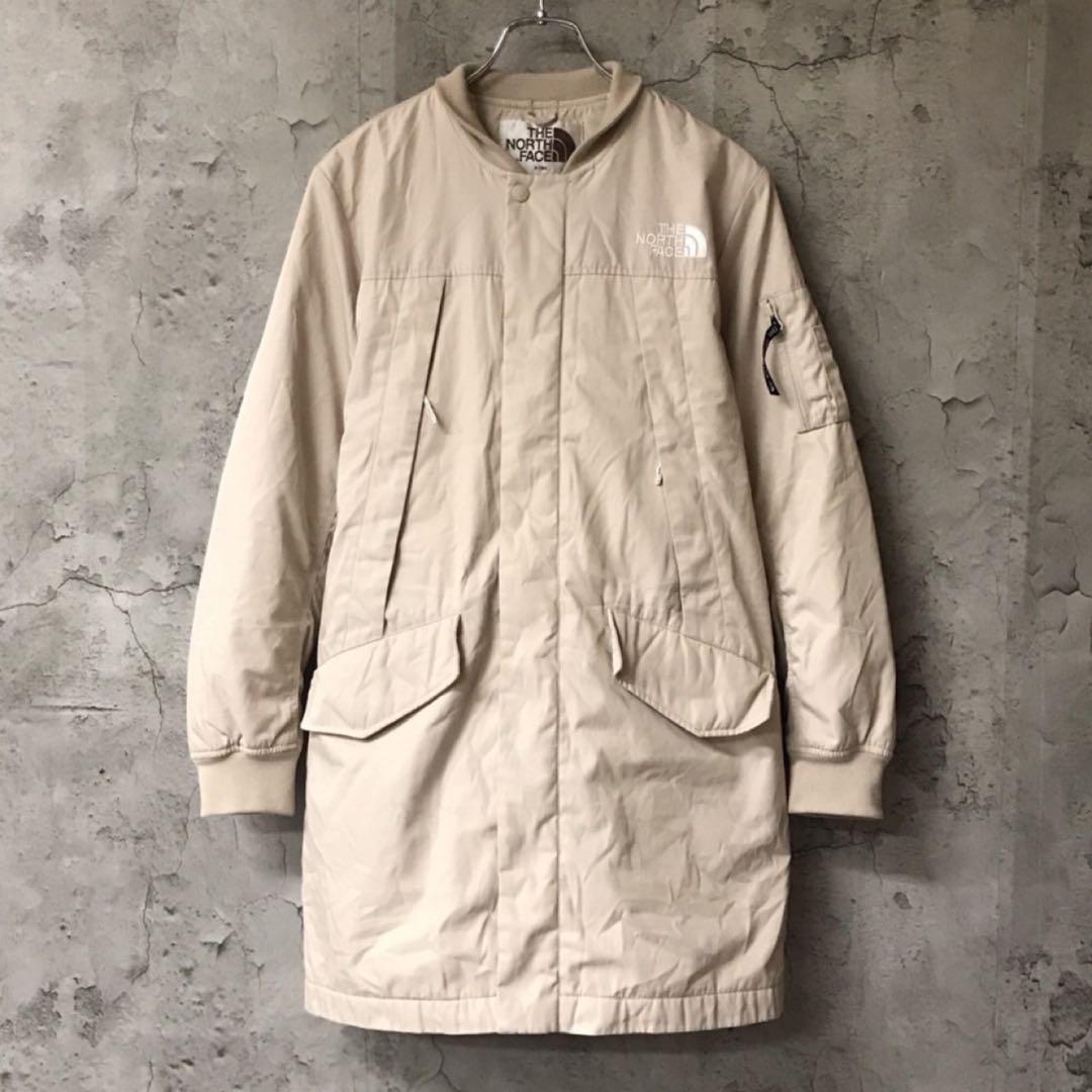希少　ザノースフェイス　ロングコート　ma1 ナイロンジャケット　トレンチコート