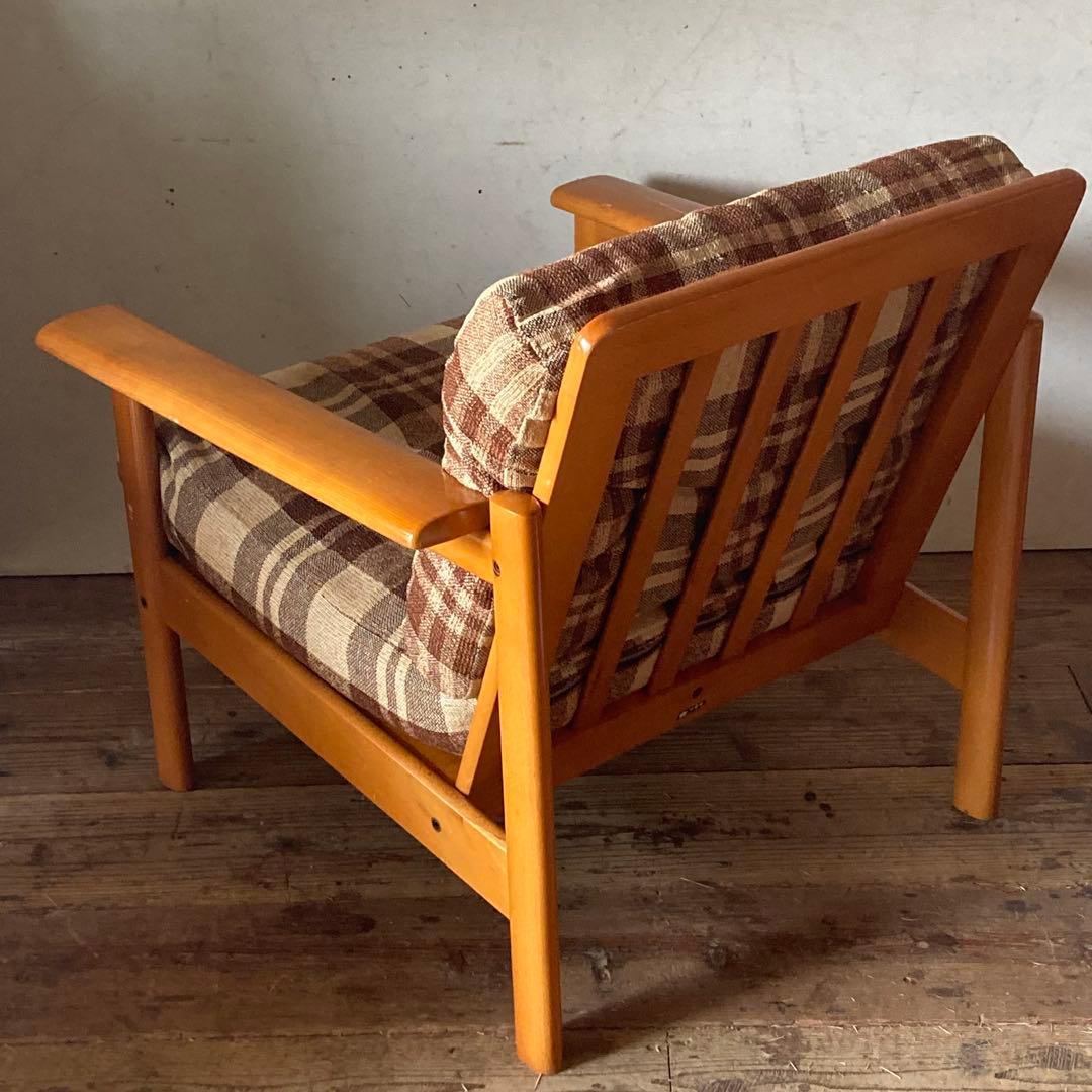 ヴィンテージ オールドカリモク 1人掛け ソファ イージーチェア 1