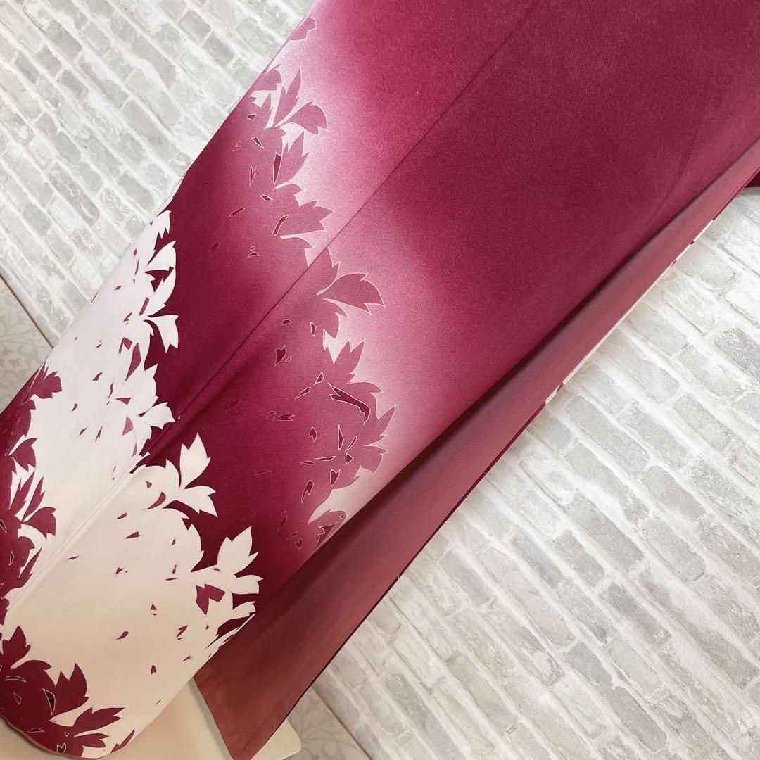 訪問着　フルセット　影　草陰　着物　L2