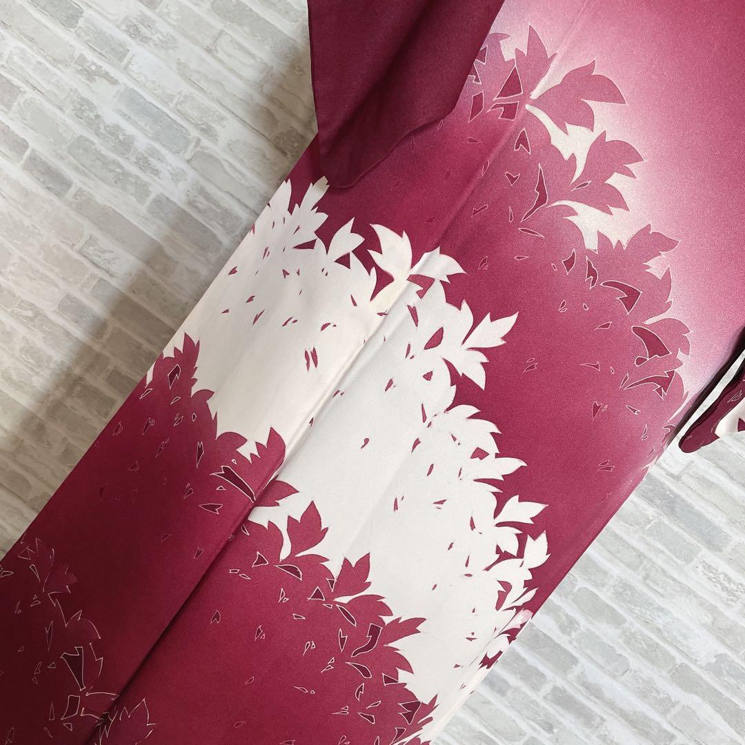 訪問着　フルセット　影　草陰　着物　L2