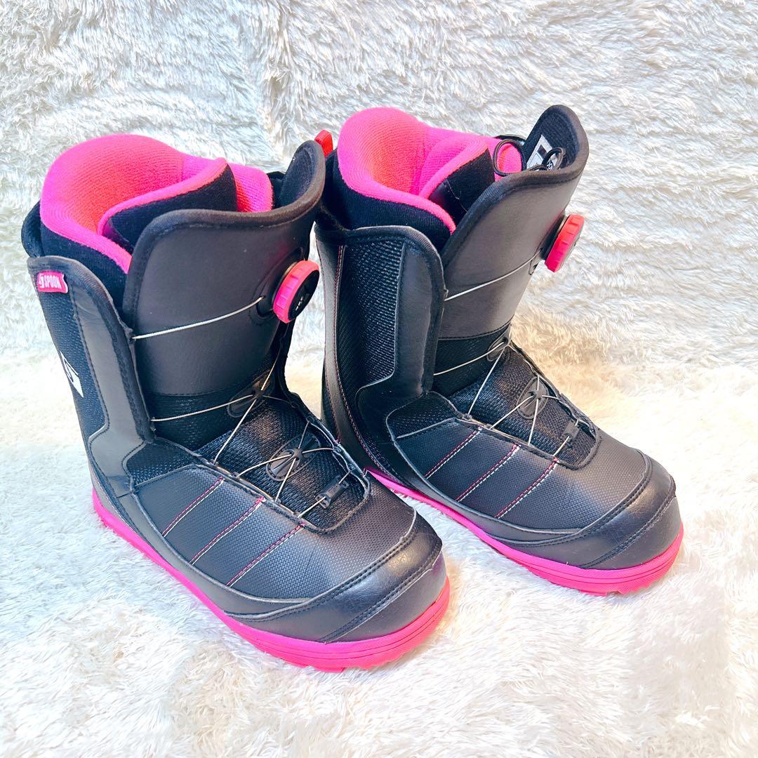 【美品】　スノボブーツ　BOA spoon 24-24.5 スノーボード