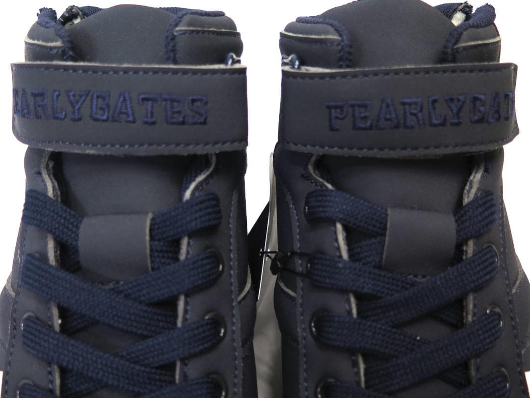 展示品●パーリーゲイツ●ミドルカット　ソフトスパイクゴルフシューズ　24.5cm