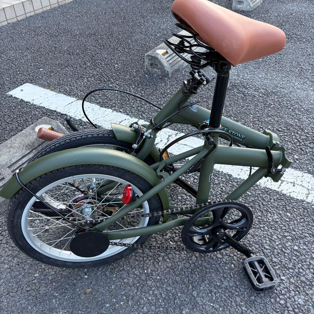 AIJYU CYCLE 折りたたみ自転車 ミニベロ 16インチ 軽量 コンパクト