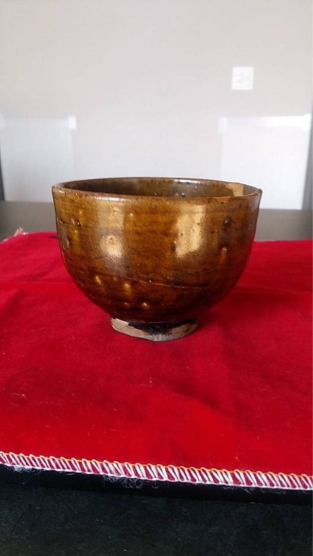 古唐津　古唐津茶碗　金継ぎ　茶道具　煎茶器　古美術
