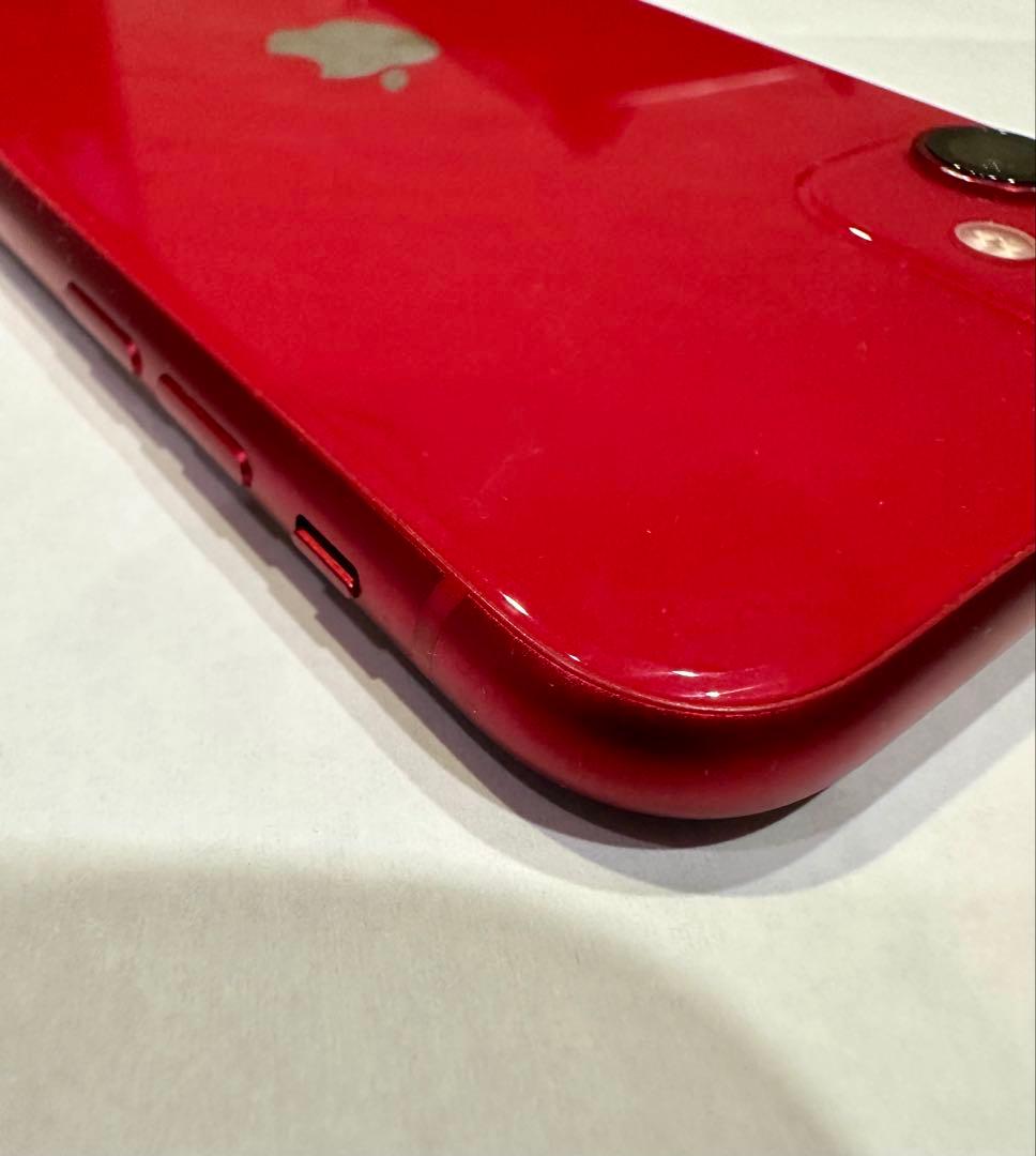 iPhone11 128GB SIMフリー 赤　コード　AC等付属品付