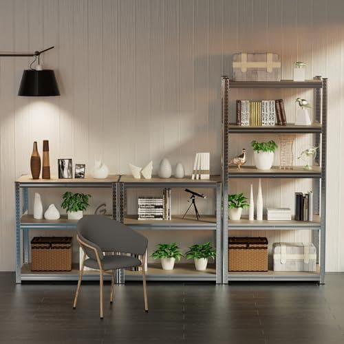 Alebert「アレベルト」 スチールラック 5段 幅90*奥行40*高さ18b